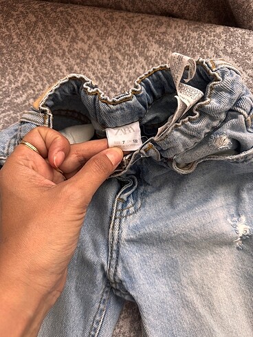 7 Yaş Beden Zara kot pantolon
