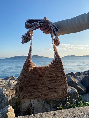 Diğer Fiyonklu Kağıt İp Çanta