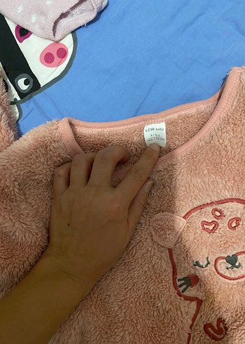 5 Yaş Beden kahverengi Renk Gül kurusu renk Kürklü Uzun Kollu Bebek Kız Takımı