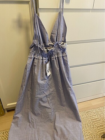 Zara Zara Midi Elbise