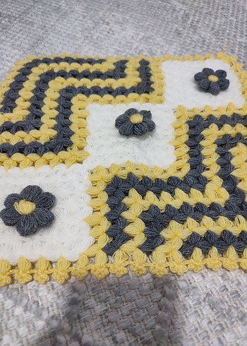 Gri Örgü Banyo Süngeri - Görsel 2