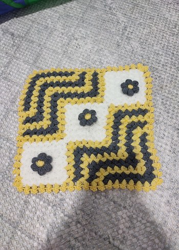 Gri Örgü Banyo Süngeri - Görsel 4