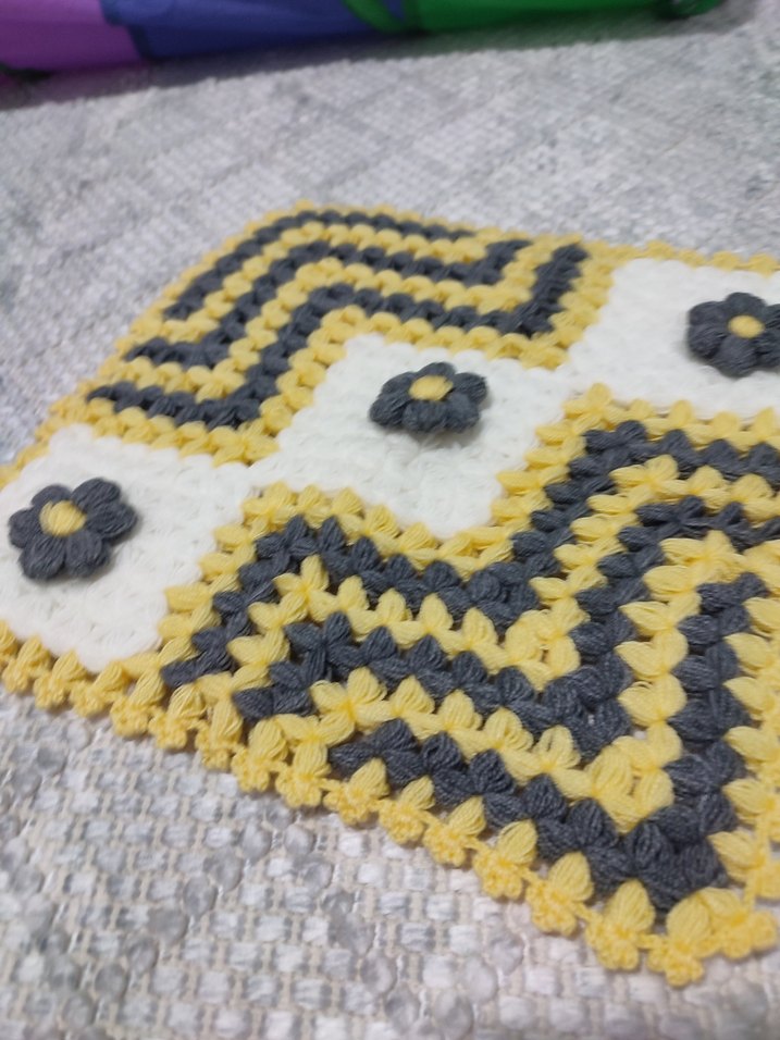 Gri Örgü Banyo Süngeri - Görsel 3