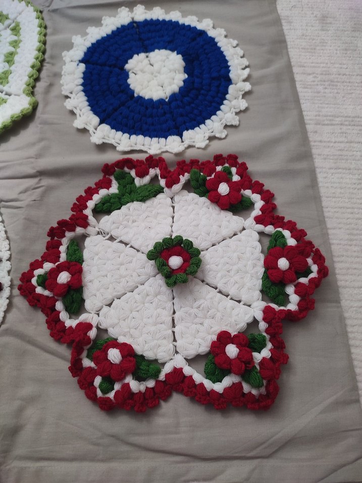 Renkli El Örgüsü Banyo Süngeri Seti - Görsel 3