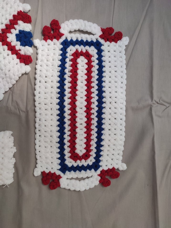 Renkli El Örgüsü Banyo Süngeri Seti - Görsel 4