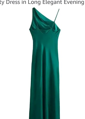 Zara saten elbise - Görsel 7