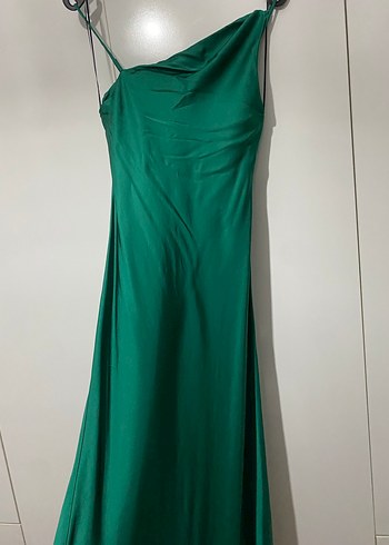 Zara saten elbise - Görsel 2