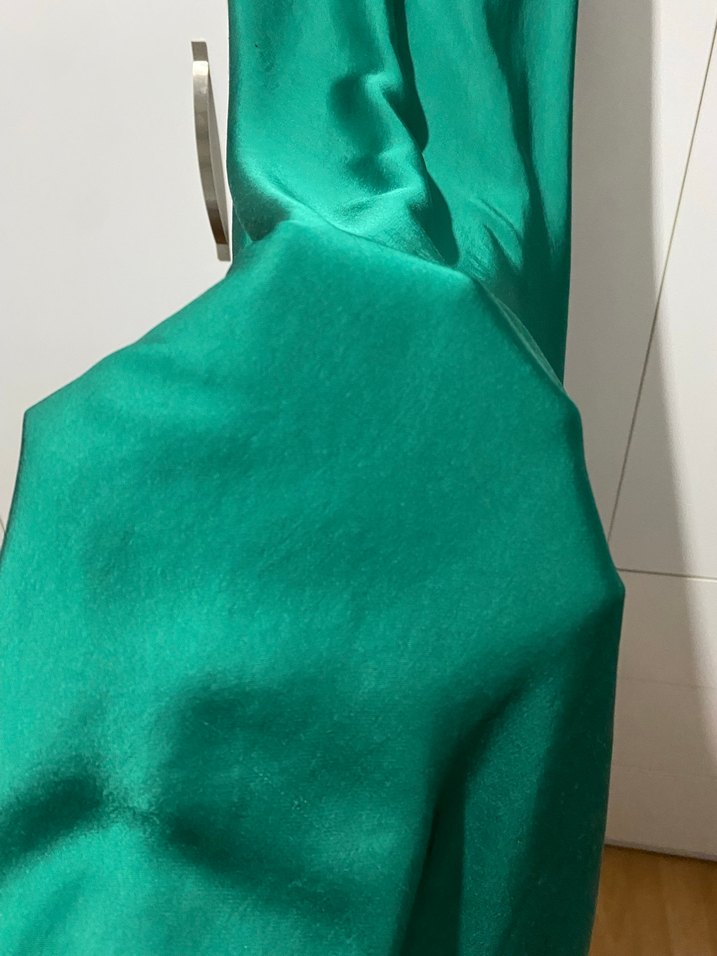 Zara saten elbise - Görsel 5