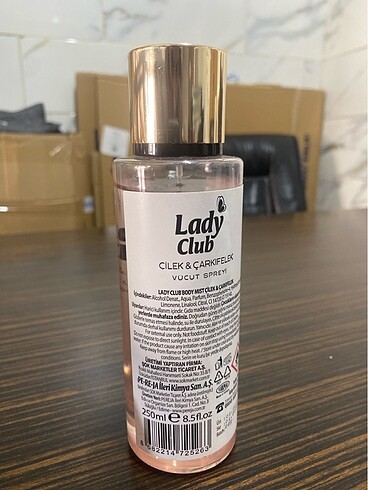 Beden Vücut Spreyi Lady Club