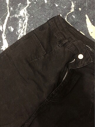 42 Beden siyah Renk siyah yüksek bel jean pantolon