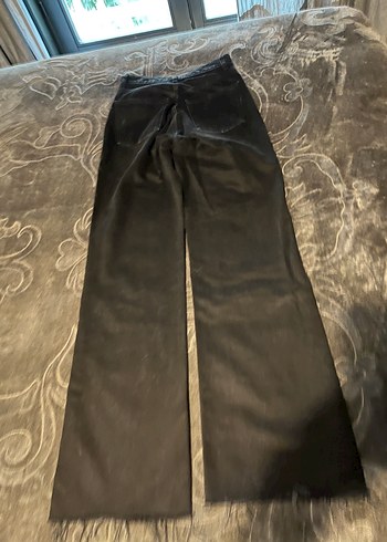 Zara Siyah düz kesim Kot Pantolon - Görsel 3