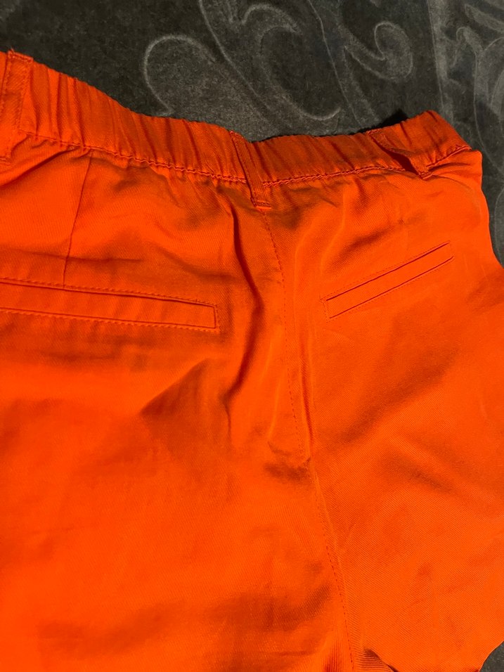 Kadın Turuncu Mini Şort - Görsel 5