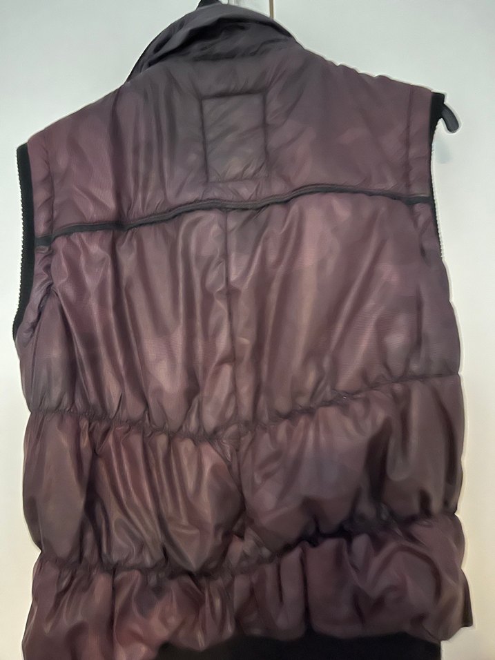 Düğmeli Kahverengi Deri Yelek - Görsel 3