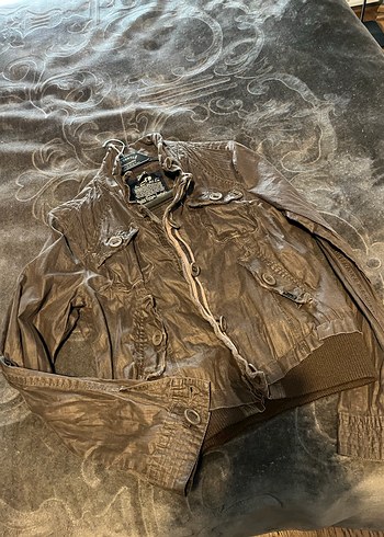 Düğmeli Kahverengi Midi Ceket - Görsel 4