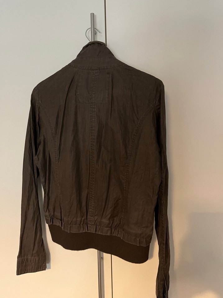 Düğmeli Kahverengi Midi Ceket - Görsel 2