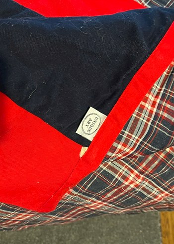 Kırmızı Ekose Desenli Yatak Örtüsü - Görsel 6