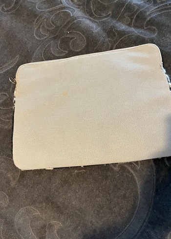 Gri Desenli portföy çanta - Görsel 5