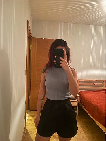 32 Beden H&M kumaş şort