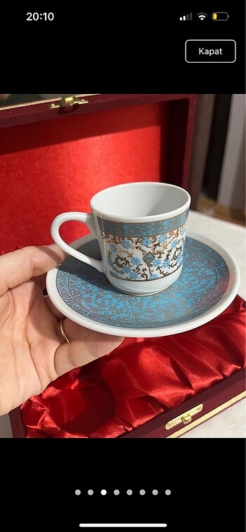 Paşabahçe İKİLİ SIFIR FİNCAN TAKIMI