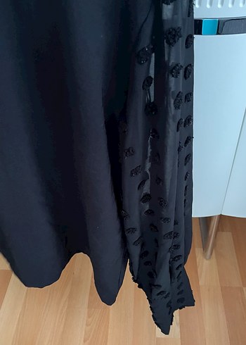 Düğmeli Siyah Uzun Kollu Kadın Bluz - Görsel 3