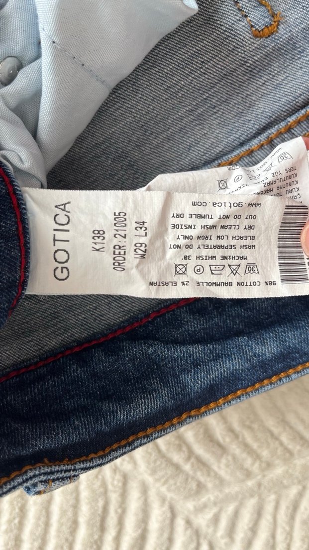 Erkek jean - Görsel 3