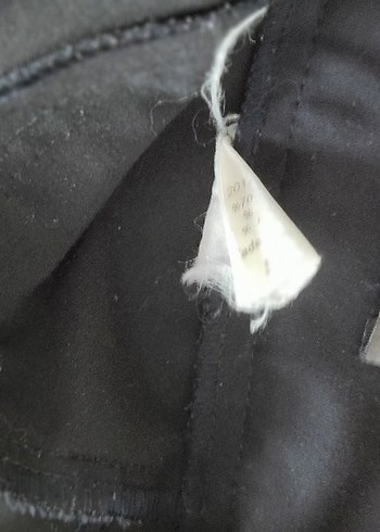 Kadın Lacivert Piliseli Kumaş Pantolon - Görsel 4