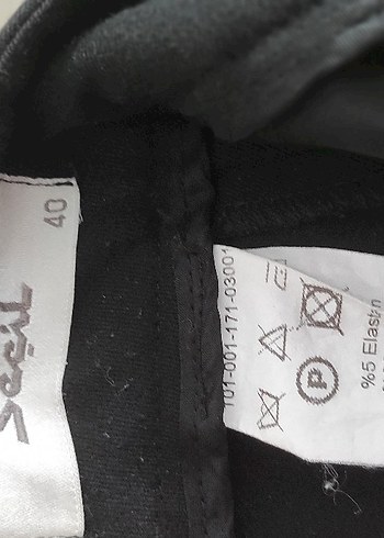 Kadın Siyah Ofis Kumaş Pantolon - Görsel 5