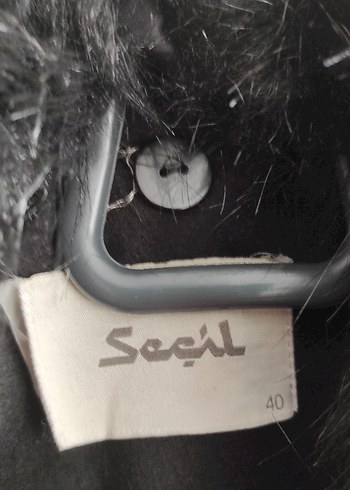 Siyah Kürklü Yaka Uzun Kaban - Görsel 7