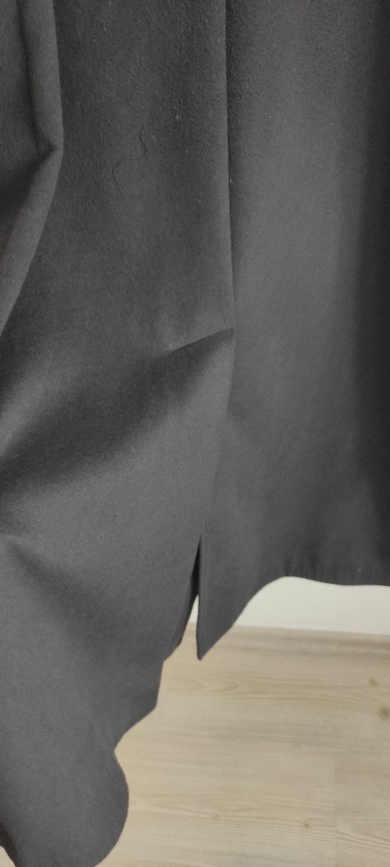 Siyah Kürklü Yaka Uzun Kaban - Görsel 4