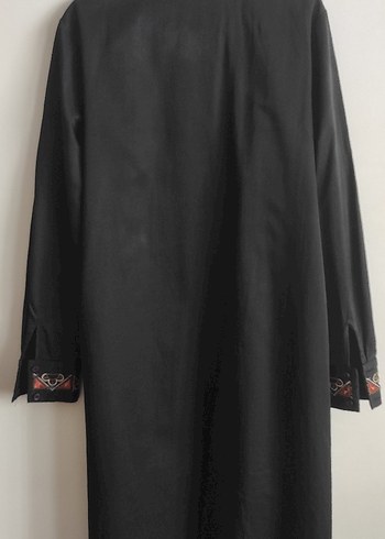 Nakışlı Uzun Kollu Bohem Kadın Tunik - Görsel 2