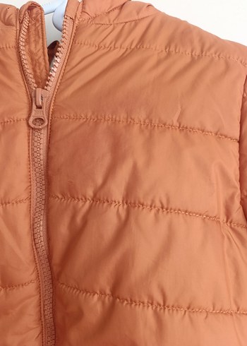 Turuncu Fermuarlı Erkek Çocuk Mont - Görsel 5