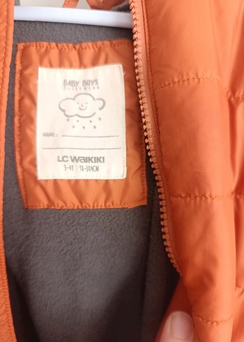 Turuncu Fermuarlı Erkek Çocuk Mont - Görsel 3