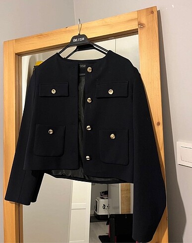 Zara Zara altın düğmeli ceket