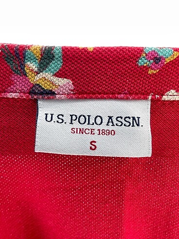 s Beden kırmızı Renk U.S Polo Assn. T-shirt %70 İndirimli.