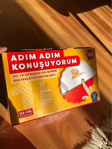 Beden Renk Adım Adım Konuşuyorum 1 - Lali Yayınları