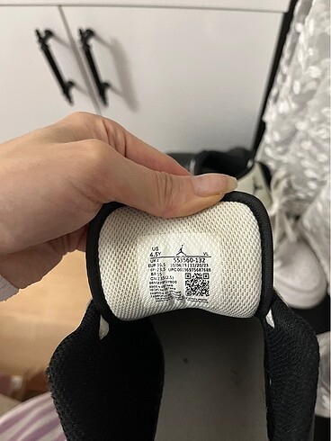 36,5 Beden beyaz Renk Orijinal Air jordan