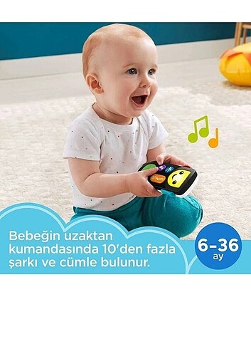  Beden Fisher price eğitici kumanda