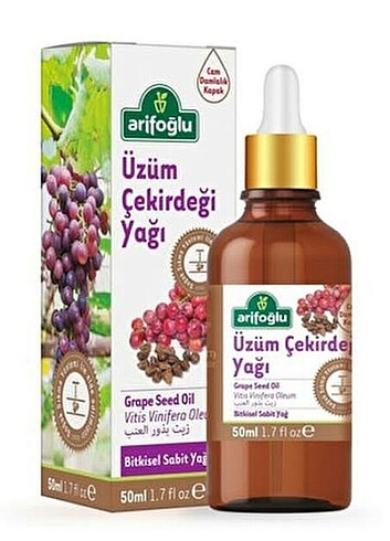 Arifoğlu Soğuk Sıkım Üzüm Çekirdeği Yağı