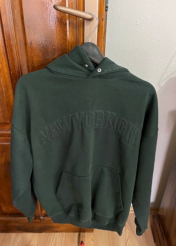 Pull and Bear Haki erkek Sweatshirt