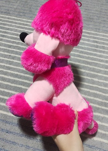  Beden Renk Pembe Renkli Peluş Oyuncak Köpek