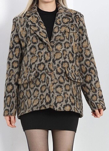 Leopar ceket 