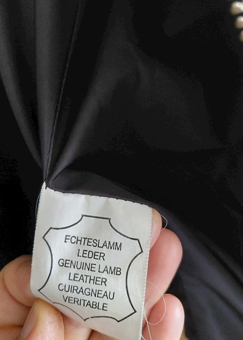 Erkek Siyah Deri Biker Ceket - Görsel 8