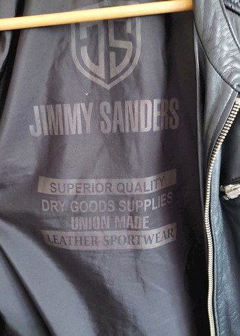 Erkek Siyah Deri Biker Ceket - Görsel 3