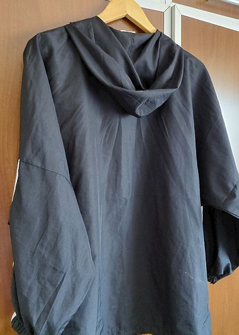 Geniş Kesim, Kapüşonlu unisex Ceket - Görsel 5