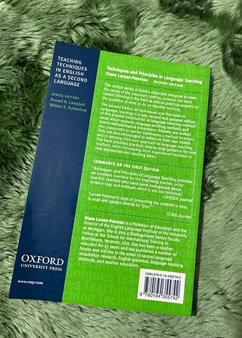 Techniques and Principles in Language Teaching - Diane Larsen - Görsel 2