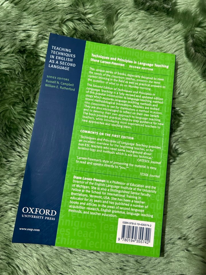 Techniques and Principles in Language Teaching - Diane Larsen - Görsel 2