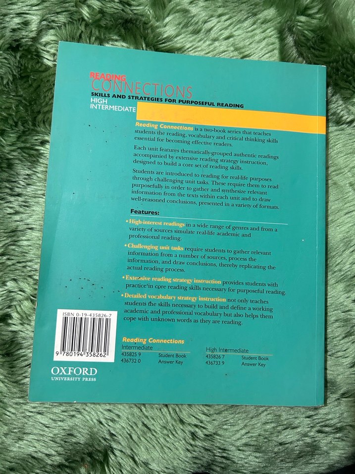 Reading Connections High Intermediate Kitap - Görsel 2