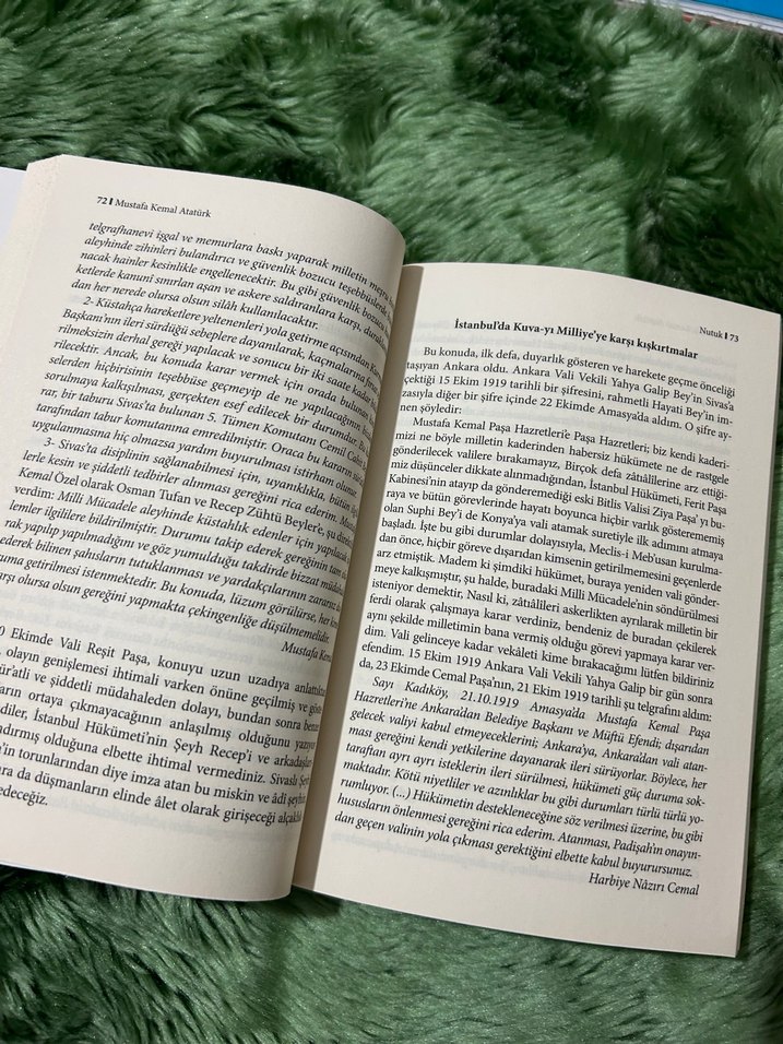 Mustafa Kemal Atatürk Nutuk Kitabı - Görsel 3