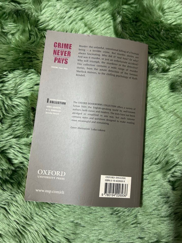 Crime Never Pays - Kısa Öyküler Kitabı - Görsel 2