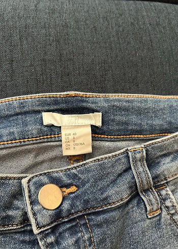 40 Beden Kadın Denim Mini Şort